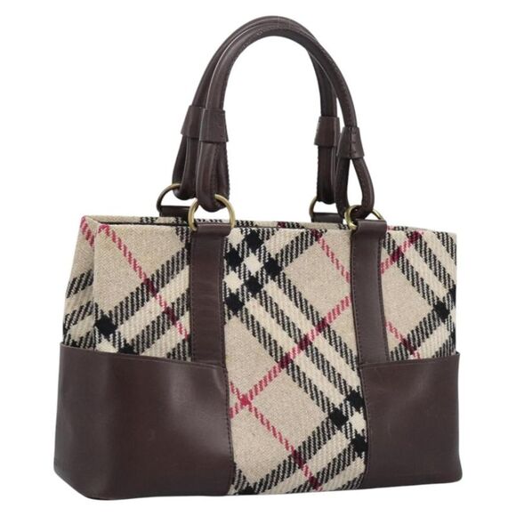 Pre Loved burberry Women Beige Handbags - Picture 1 of 8